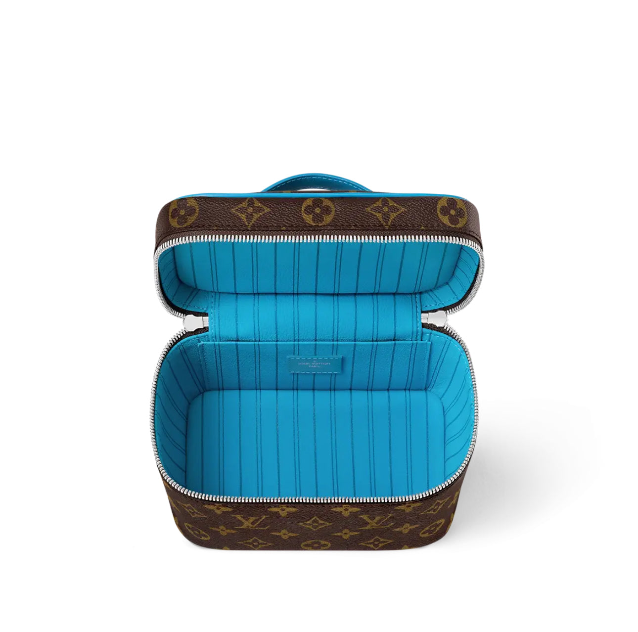 LV Nice Mini Vanity Case Gaston Blue